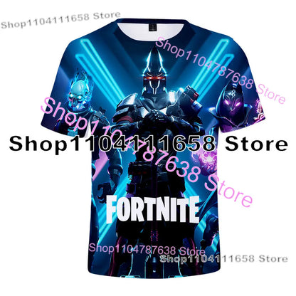 Letné tričko Raven Ultima Knight F-Fortnite s 3D potlačou Banana Peely Pánske tričko Battle Royale Hry Tričká Narodeninové darčeky