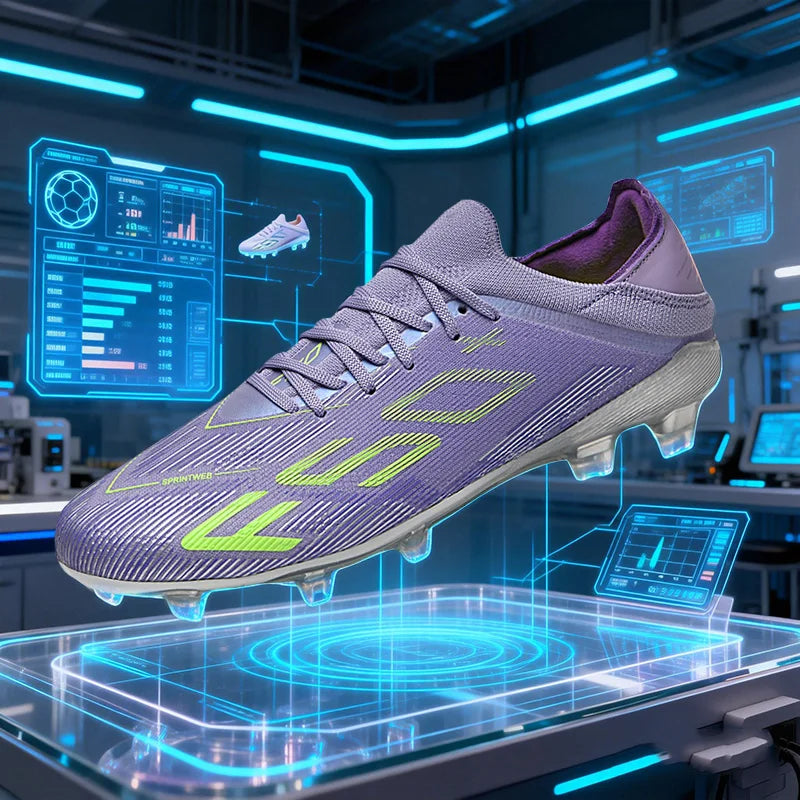Men Soccer Shoes Match Football Boots Sneakers Non-Slip Grass Cleats High-quality Futsal Indoor Hot-selling High-top Outdoor