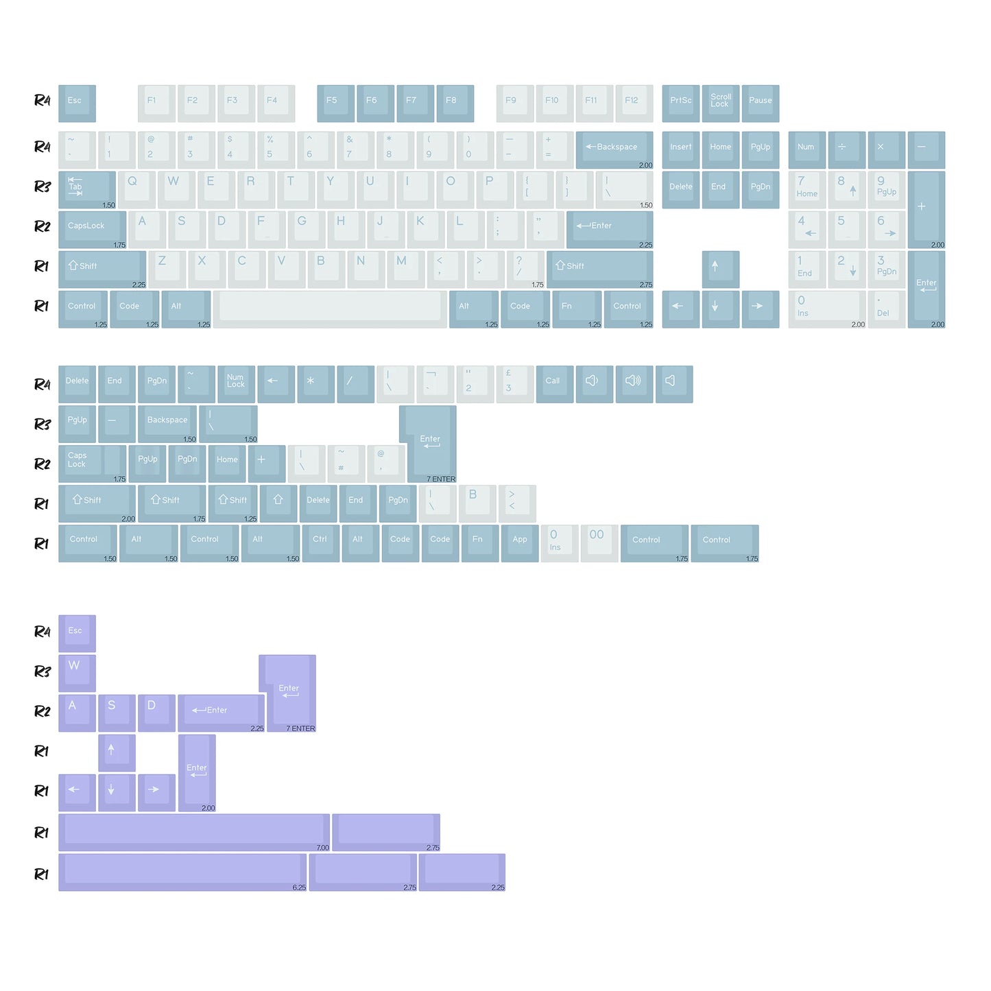 KBDiy GMK MarrsGreen Keycap Retro PBT ISO Double Shot Cherry Profile Keycaps For MX Switches Mechanical Gaming Keyboard Key Caps