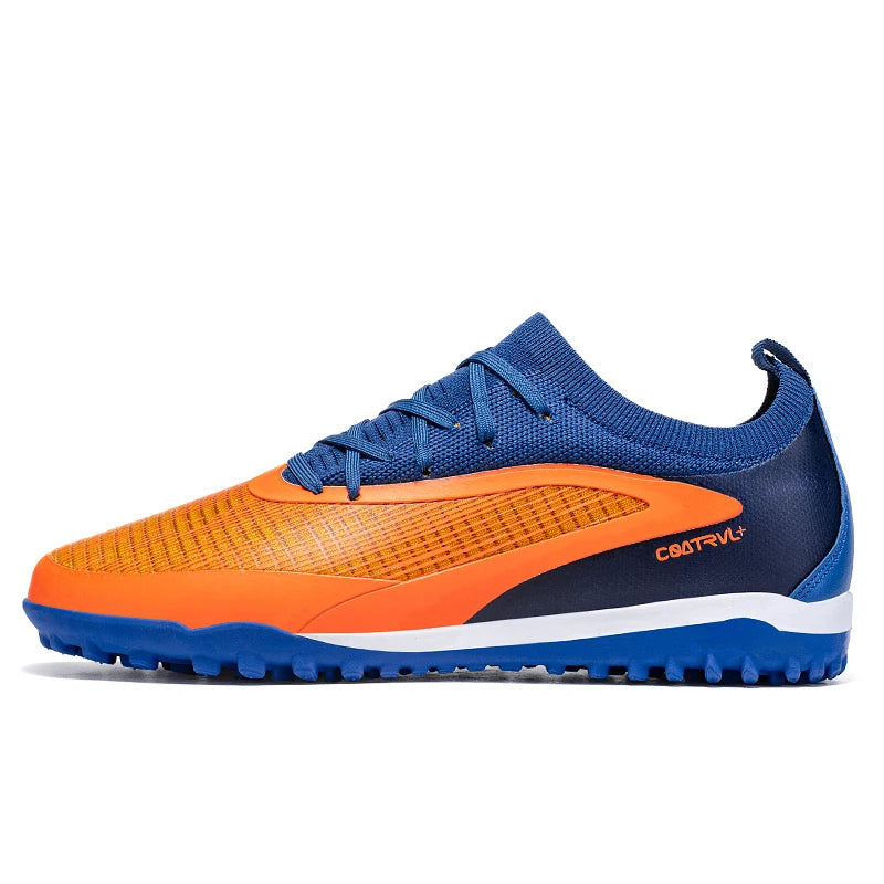 New Men Soccer Shoes Professional Society Turf Training Football Field Boots Non-Slip TF/FG Indoor Football Shoes 32-45