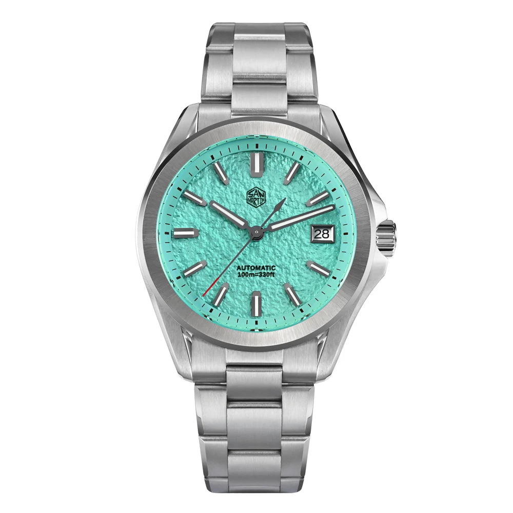 San Martin New Gada Fashion Sport Watch 39mm NH35 Automatic Mechanical Men Watches Dress Waterproof 100m Luminous SN0129
