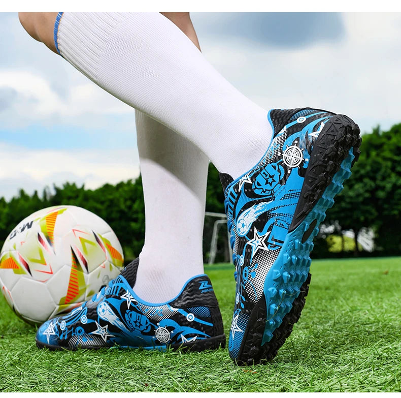Scarpe da calcio da uomo Scarpe da calcio originali per ragazzi TF/AG Scarpe da calcio professionali da campo al coperto Scarpe da calcio Society Sneaker antiscivolo