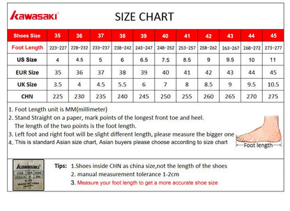 Kawasaki Badminton Shoes For Men 2025 NEW COLOR Anti-Twist Anti-Slip Sports Shoes Men's Tennis Shoes