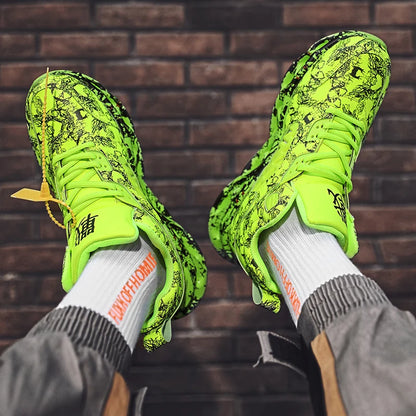 Męskie buty sportowe z miękką podeszwą, antypoślizgowe, odporne na zużycie, sprężyste, z nowej skóry, oddychające, wygodne, modne, sznurowane buty do biegania na świeżym powietrzu