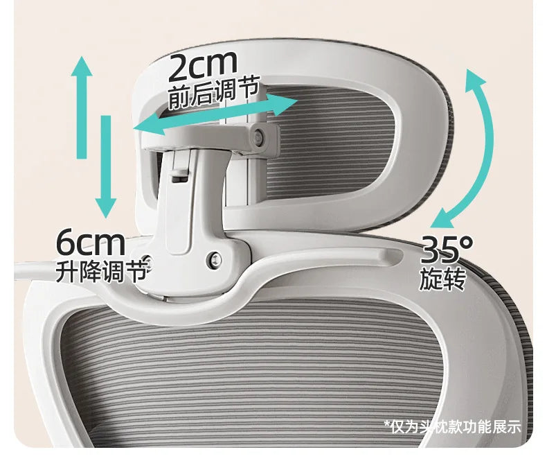 Racing Style Gaming Chair Adjustable Relaxing Chair Recliner 3D Waist Support Mesh Backrest Thick Padding Silla De Escritorio