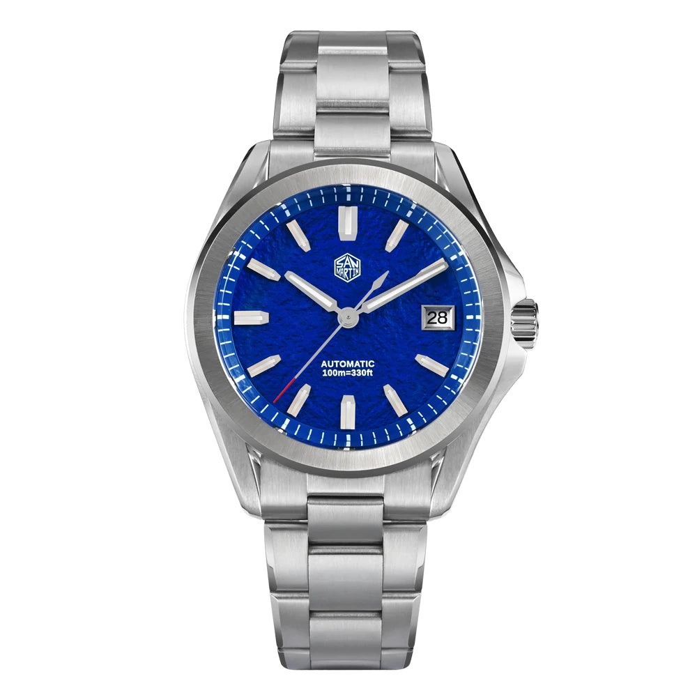 San Martin New Gada Fashion Sport Watch 39mm NH35 Automatic Mechanical Men Watches Dress Waterproof 100m Luminous SN0129