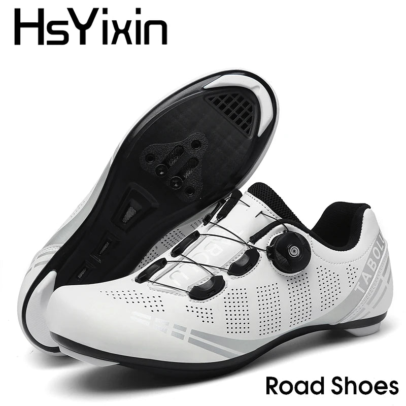 MTB cycling shoes breathable men and women off-road mountain bike cycling shoes self-locking speed mountain bike pedal shoes