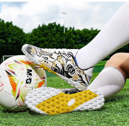Scarpe da calcio da uomo Scarpe da calcio originali per ragazzi TF/AG Scarpe da calcio professionali da campo al coperto Scarpe da calcio Society Sneaker antiscivolo