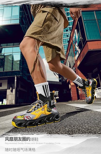 Men's Sneakers Male Casual Men's Shoes Tennis Luxury Shoes Trainer Race Breathable Shoes Fashion Running Shoes for Women