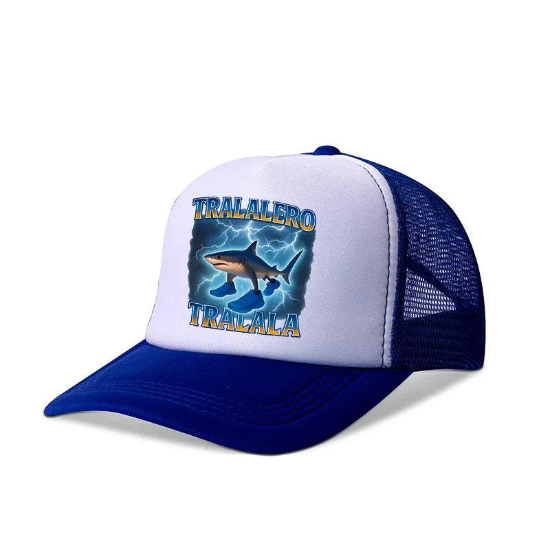 Italian Brainrot Baseball Caps Funny Anime Printed Tung Tungtung Sahur Sunny Hats Summer Adjustable Famliy Headdress Cap Gifts