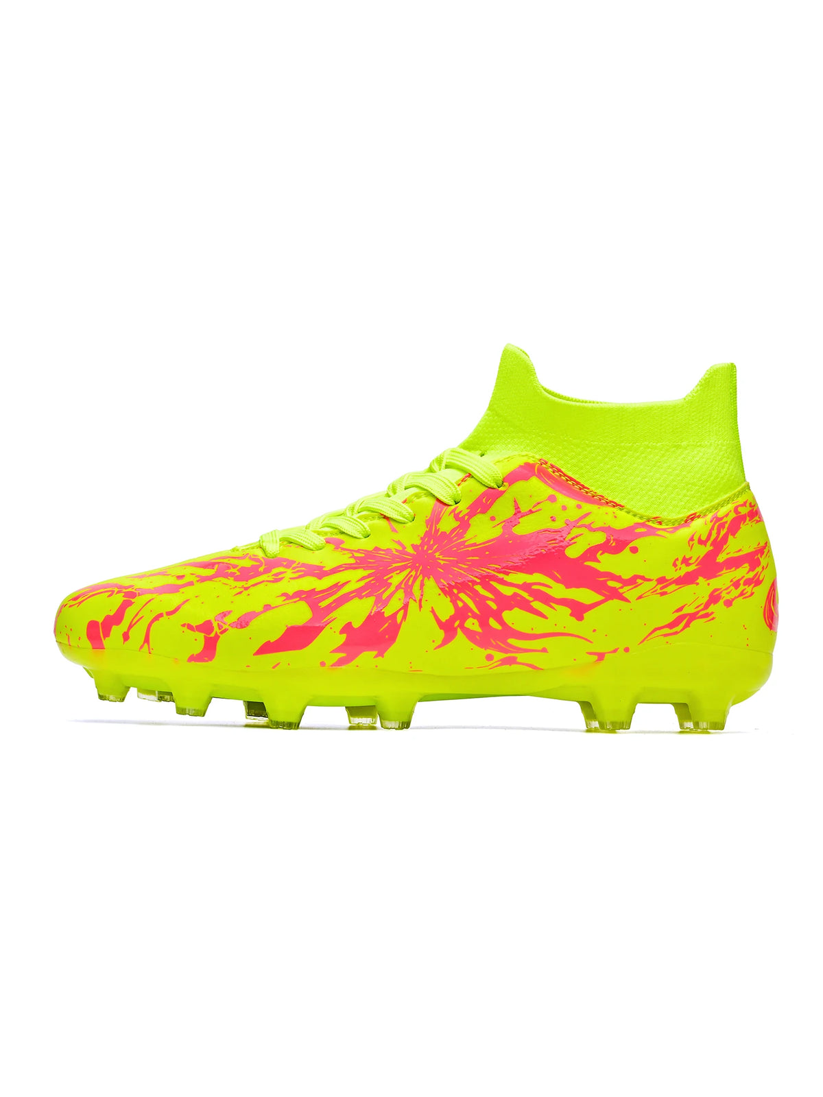 Chaussures de football ultra légères AG FG, tissu PU anti-transpiration, semelle TPU résistante à l'usure, ajustement confortable, unisexe, baskets d'entraînement sur herbe naturelle