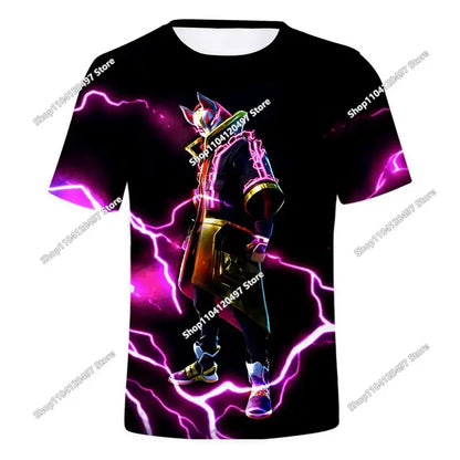 Halloween Peely 3D T-shirt Αγόρια Κορίτσια Χριστούγεννα Fortnite Tees Battle Royale Streetwear Παιδικά Victory Game Ανδρικά T-shirt Ρούχα