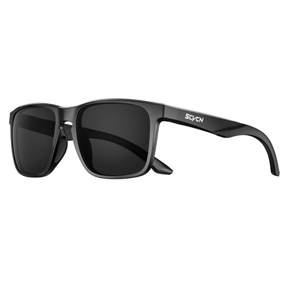 SCVCN Occhiali da escursionismo polarizzati Occhiali da pesca Occhiali da ciclismo Occhiali alla moda UV400 da bici da uomo MTB Occhiali sportivi da bicicletta per attività all'aperto
