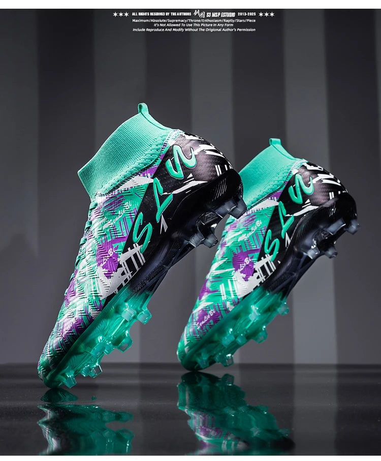 Professional Football Boots Men Soccer Shoes Society Football Cleats FG Ultralight Training Soccer Sneakers Outdoor Sports Shoe