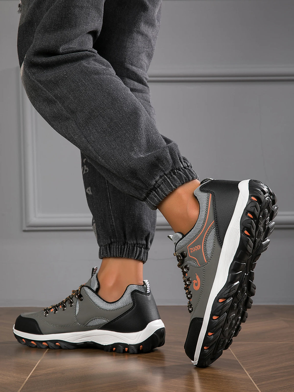 Herren-Wanderschuhe – Atmungsaktive Wander- und Sportschuhe – Outdoor – Ultraleicht – Rutschfest – Wandern – Camping – Laufen – Wander- und Sportschuhe