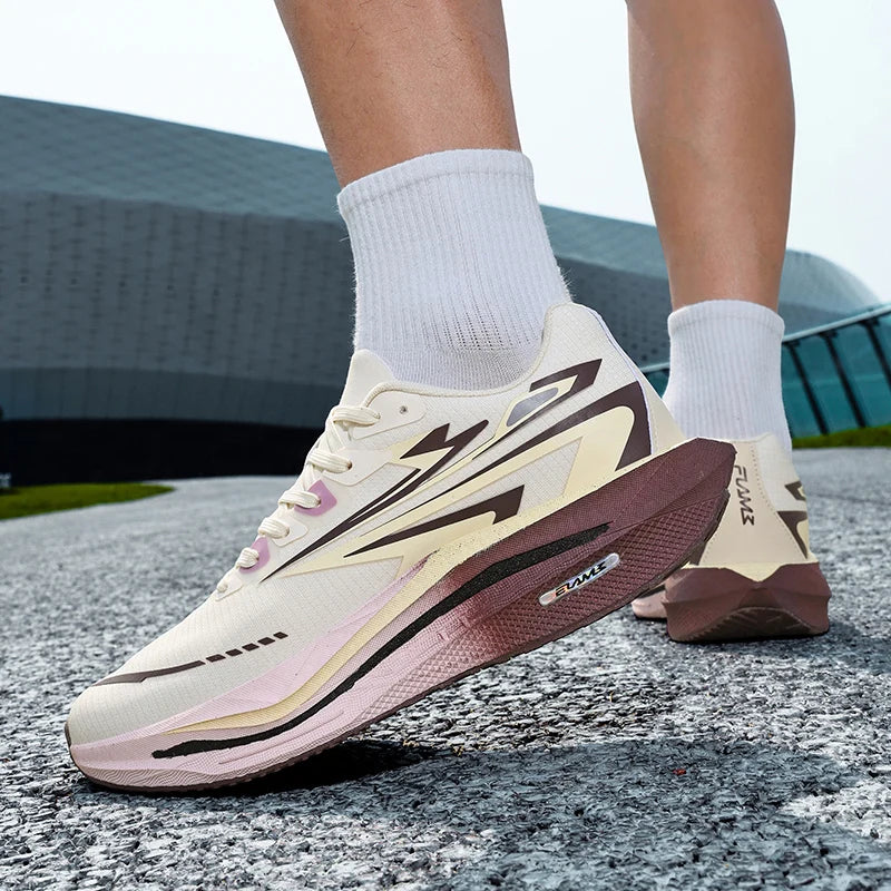 Zapatillas deportivas unisex de moda con cordones, amortiguación, antideslizantes y con rebote, calzado de entrenamiento para running, nuevas zapatillas fitness para exterior 2026