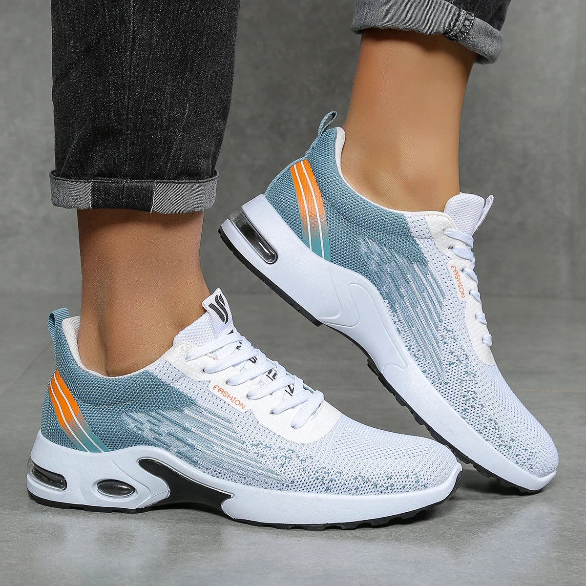 Men's shoes Autumn Men's casual shoes: Fashionable versatile breathable mesh casual sports shoes Affordable Free shipping