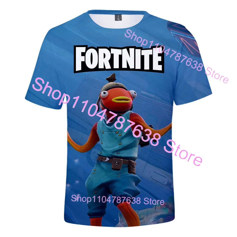 Letné tričko Raven Ultima Knight F-Fortnite s 3D potlačou Banana Peely Pánske tričko Battle Royale Hry Tričká Narodeninové darčeky