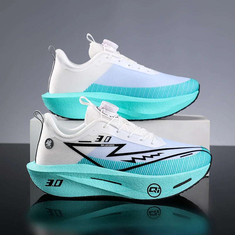 2026 löparskor med karbonplatta för maraton, sportiga, andningsbara och lätta sneakers för män och kvinnor, bekväma, halksäkra, avslappnad nyhet