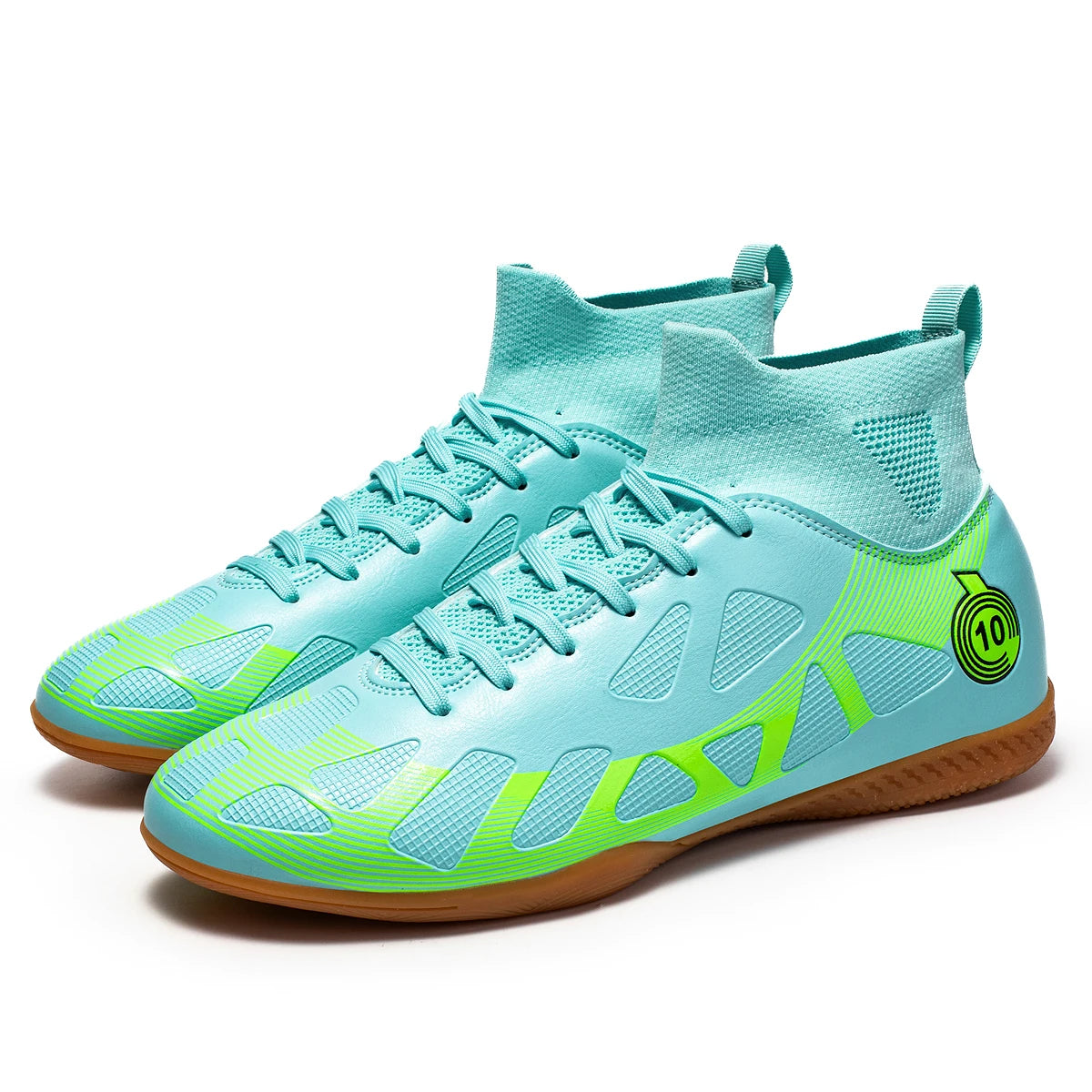 2026 New Professional Indoor Flat Bottomed Football Shoes Teenagers Durable Comfortable Training Shoes Adult Non Slip Soccer Sho