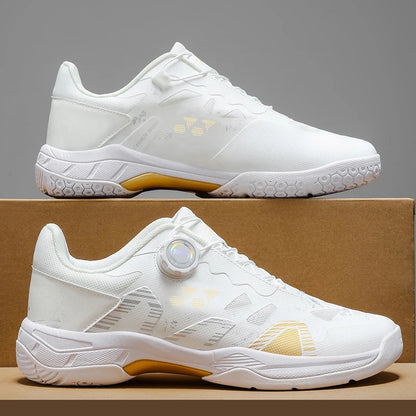 Badminton-Schuhe für Herren, Trainings- und Sportschuhe für drinnen und draußen, rutschfest, strapazierfähig, aus Mesh, atmungsaktiv, Tischtennis-Schuhe