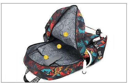 Mochila escolar Fortnite con estampado del juego para estudiantes, niños y niñas, gran capacidad, impermeable, ligera y resistente, regalo de cumpleaños