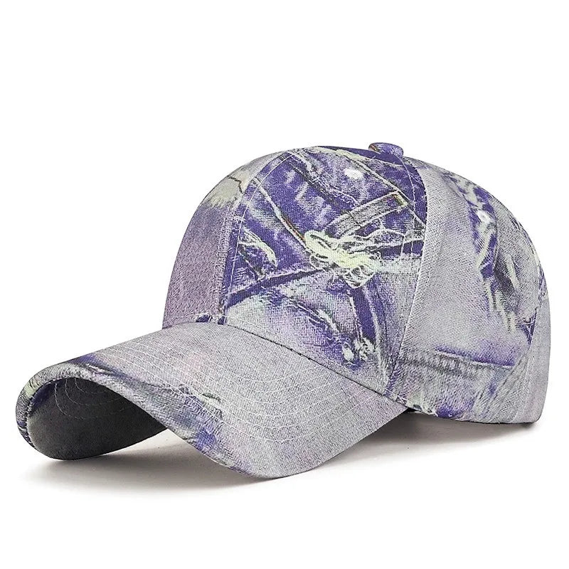 New Fashion Women Men Washed Cotton Baseball Cap Male Female Retro Four Seasons Outdoor Sports Snapback Cap Hat For Women Men