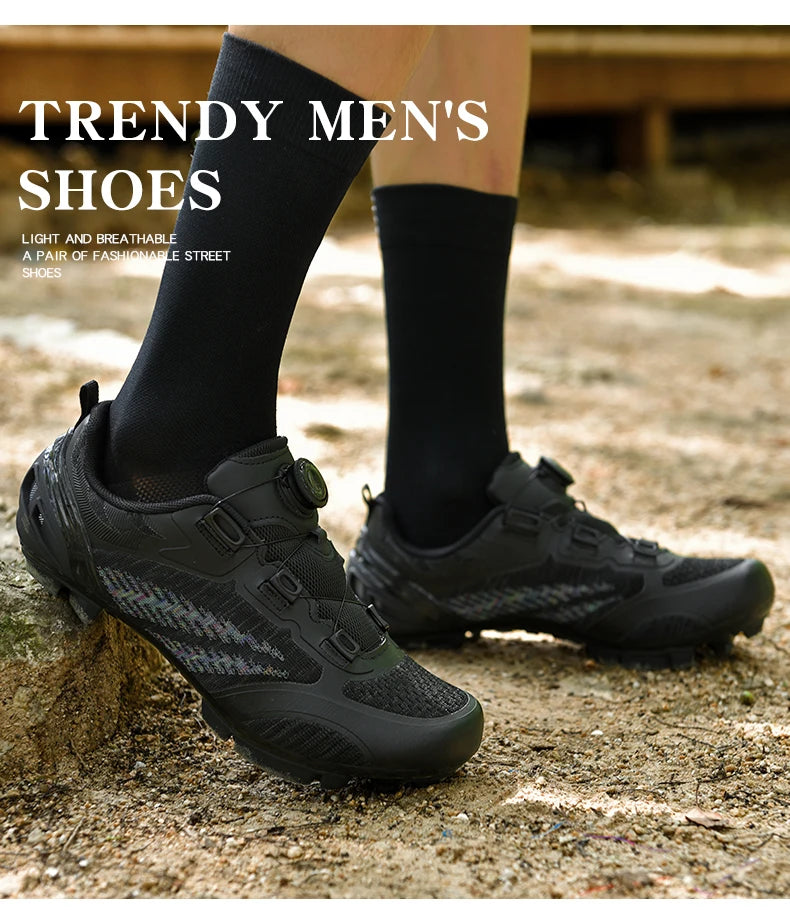 Mtb Cycling Shoes Men Women T03 Purple Breathable Speed Self-Locking Road Cycling Sports Shoes Outdoor Racing Training Sneakers