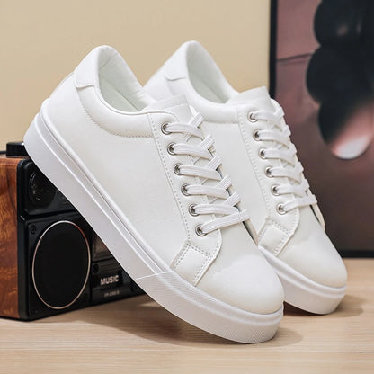 Nejprodávanější módní pánské boty na skateboard, trendy bílé boty, studentské sportovní a volnočasové boty, univerzální pánské boty