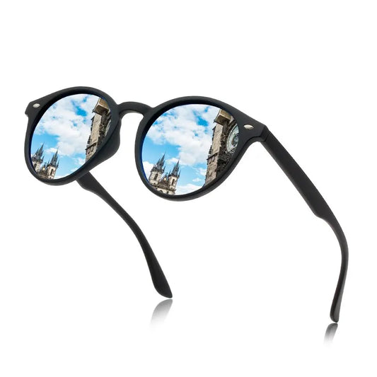 Fashion Round Sunglasses Women Men Classic Vintage Driving Travel Sun Glasses Circle Oval Brand Designer Eyewear
