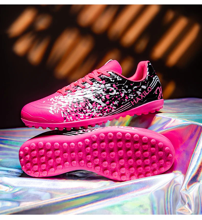 Nouvelles chaussures de football pour hommes, idéales pour les matchs sur gazon, l'entraînement et le soccer, crampons antidérapants, pour intérieur et extérieur, baskets de futsal de haute qualité, meilleures ventes.