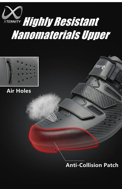 Men's Cleatless Cycling Shoes Flat Pedal MTB Shoes Non-Slip Rubber Speed Road Bike Shoes Women Racing Mountain Bicycle Sneakers