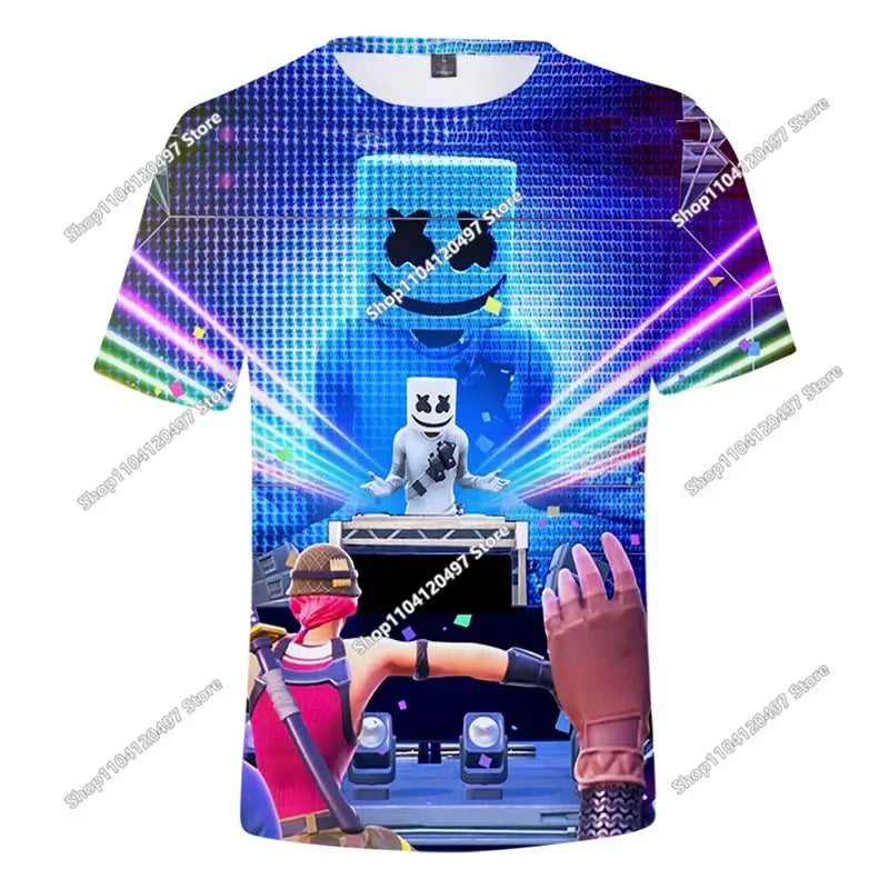 Halloween Peely 3D T-shirt Αγόρια Κορίτσια Χριστούγεννα Fortnite Tees Battle Royale Streetwear Παιδικά Victory Game Ανδρικά T-shirt Ρούχα