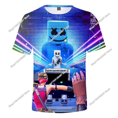 Halloween Peely 3D T-shirt Αγόρια Κορίτσια Χριστούγεννα Fortnite Tees Battle Royale Streetwear Παιδικά Victory Game Ανδρικά T-shirt Ρούχα
