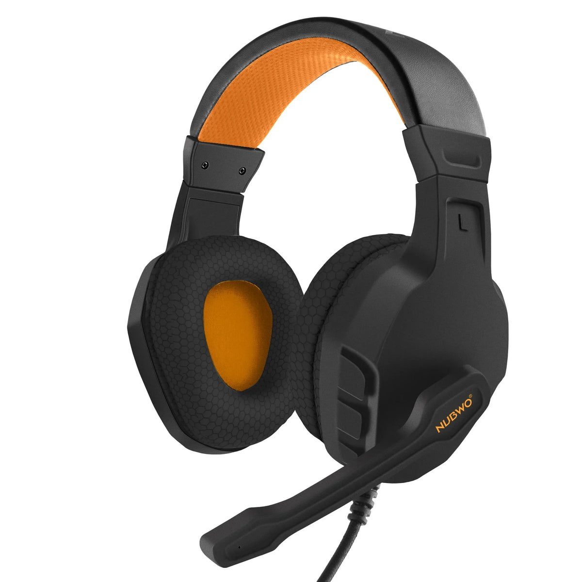 Casque de jeu NUBWO U3 avec micro, casque de jeu filaire supra-auriculaire pour PC, PS4, PS5, Xbox 1, Mac, Switch, léger avec commande intégrée