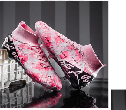 Professional Football Boots Men Soccer Shoes Society Football Cleats FG Ultralight Training Soccer Sneakers Outdoor Sports Shoe