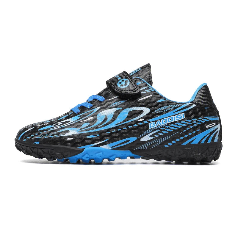 Chaussures de Football professionnelles pour enfants, bottes de terrain de Football d'intérieur pour hommes, chaussures de Football originales TF/AG, crampons de société, entraînement sur gazon rapide
