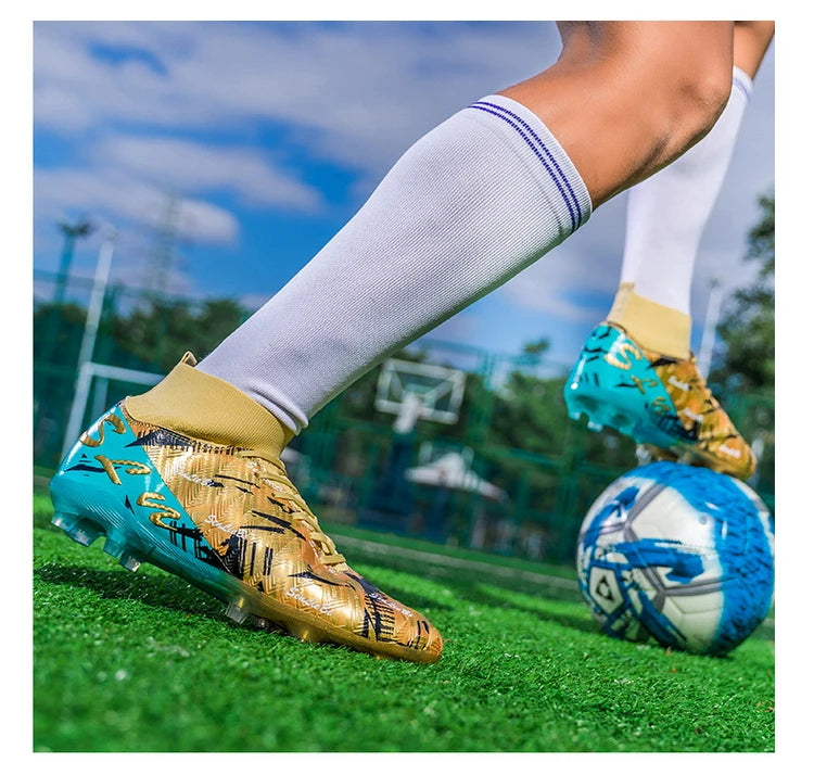 Professional Football Boots Men Soccer Shoes Society Football Cleats FG Ultralight Training Soccer Sneakers Outdoor Sports Shoe
