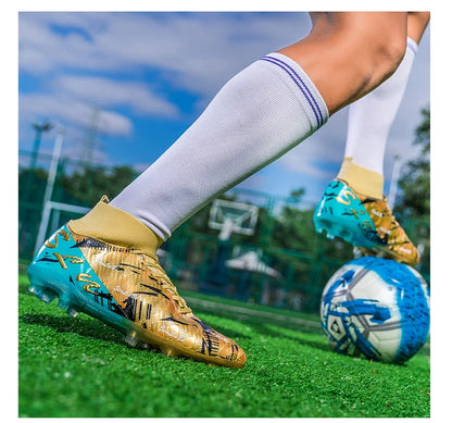 Professional Football Boots Men Soccer Shoes Society Football Cleats FG Ultralight Training Soccer Sneakers Outdoor Sports Shoe