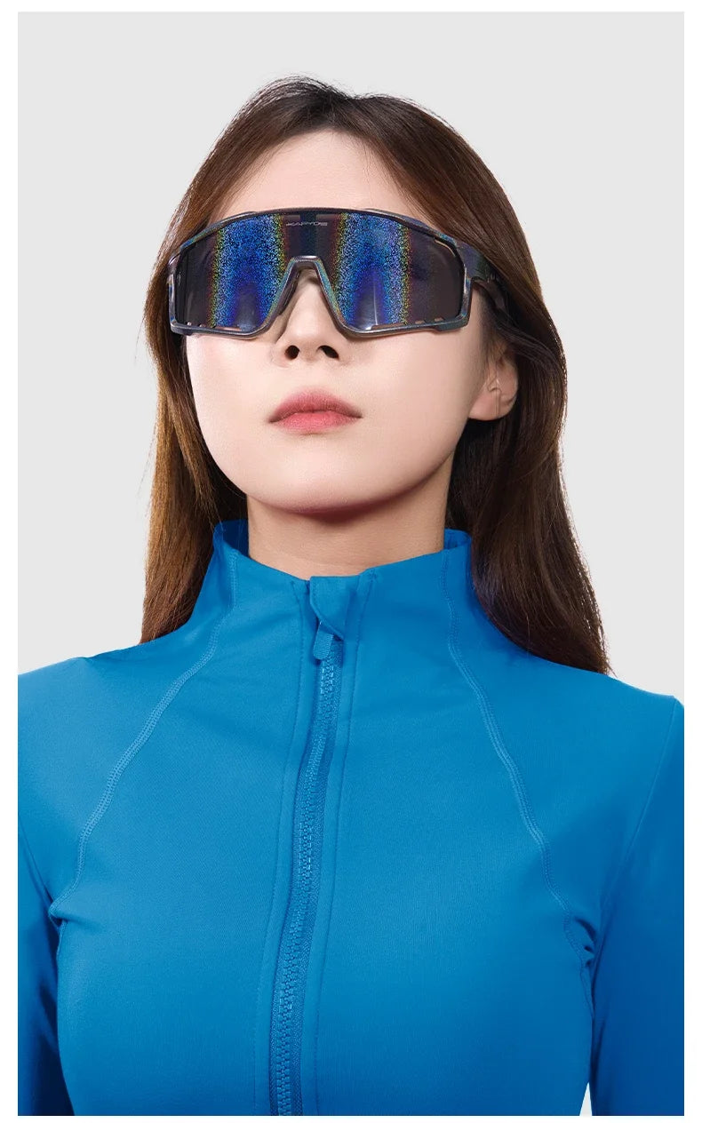 Kapvoe Fashion Sunglasses for Men Cool Cycling Glasses MTB Riding Skating  UV400 Fishing Goggles Man Woman Bike Bicycle Eyewear