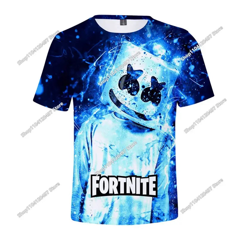 Halloween Peely 3D T-shirt Αγόρια Κορίτσια Χριστούγεννα Fortnite Tees Battle Royale Streetwear Παιδικά Victory Game Ανδρικά T-shirt Ρούχα