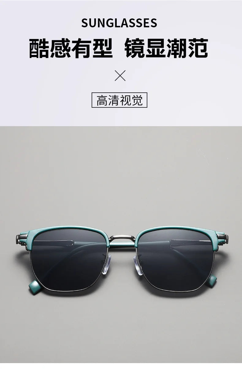 New Arrival Vintage Square Sunglasses Women Men Metal Frame Sun Glasses Female Eyewear Sunglasses for Male Female Eyeglasses
