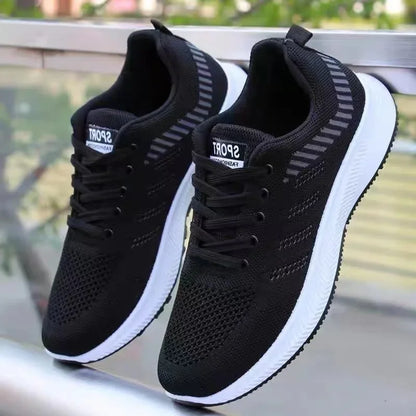 Lässige Herren-Laufschuhe mit rutschfestem Outdoor-Design – graue flache Sportschuhe – schwarze modische, preisgünstige Herrenschuhe