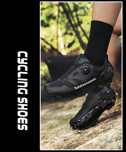 Sapatilhas de Ciclismo Unissexo Novas Profissionais Leves Luxyry Originais para Estrada em Borracha MTB Corrida Bicicleta Moda Bike Street Sports