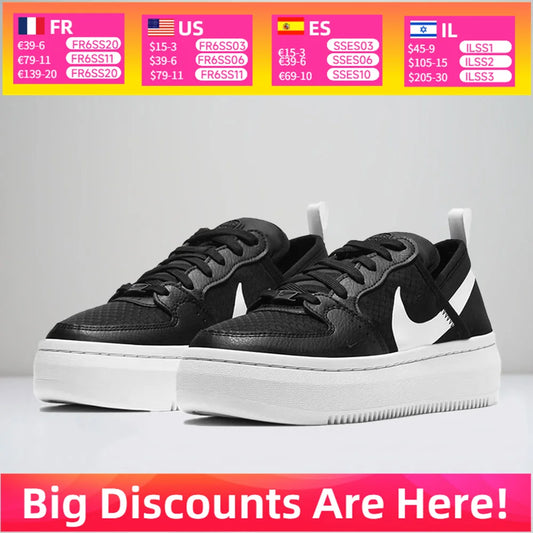 Sneakers lifestyle Nike Court Vision Alta da uomo e donna, scarpe casual sportive e confortevoli, CW6536-001