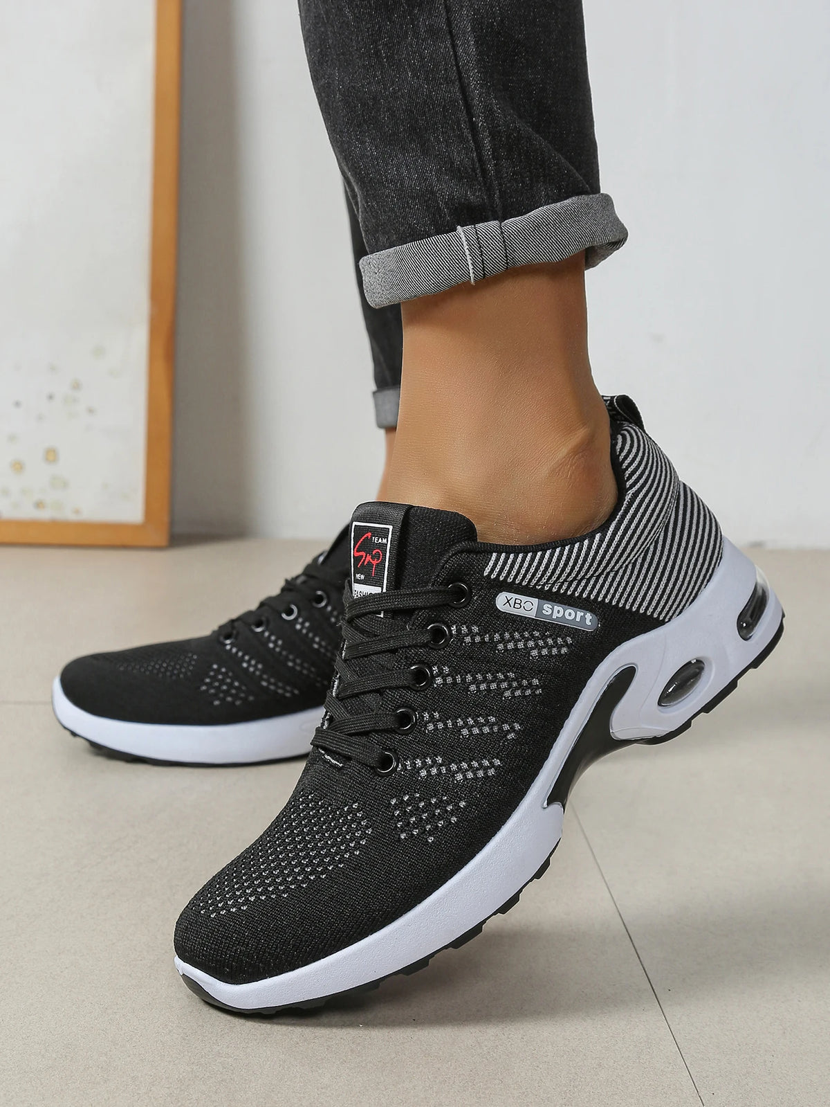 Zapatillas de running de moda para hombre con cordones, muy transpirables: antideslizantes, duraderas y con una comodidad acolchada. Zapatillas deportivas de moda para hombre.