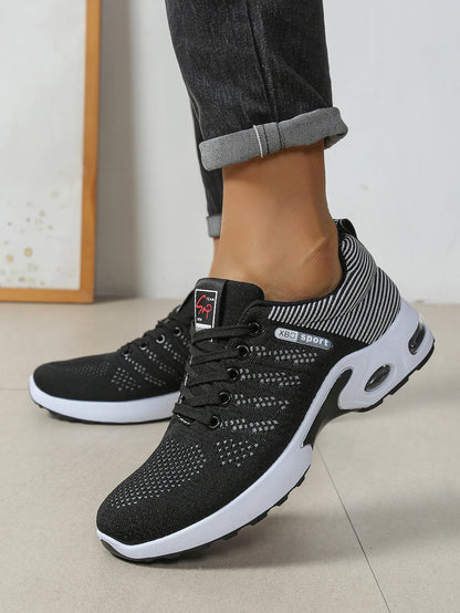 Zapatillas de running de moda para hombre con cordones, muy transpirables: antideslizantes, duraderas y con una comodidad acolchada. Zapatillas deportivas de moda para hombre.