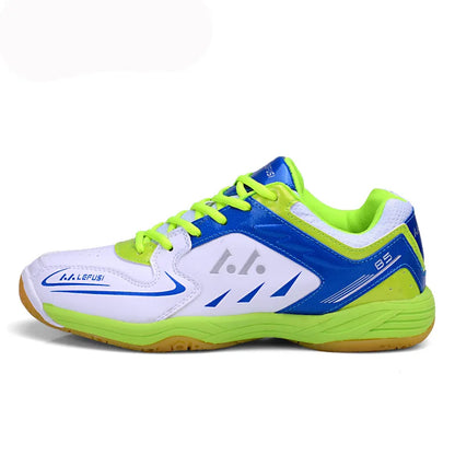 Sapatos de badminton para competição profissional, para homem e mulher, sapatos desportivos unissexo, sapatos de ténis, leves, ténis de mesa
