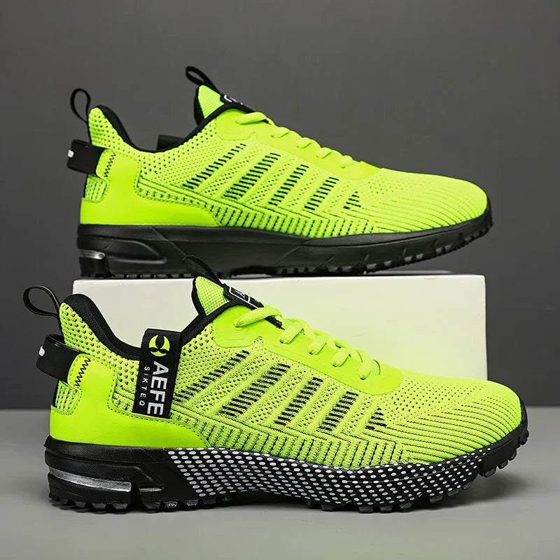 Nouveaux hommes chaussures de course respirant chaussures de sport de plein air baskets légères pour hommes chaussures d'entraînement athlétiques confortables