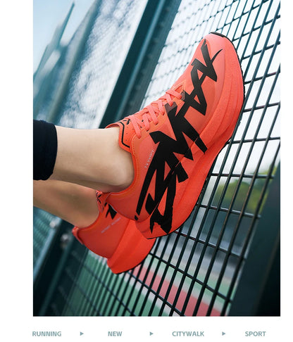 Ténis de corrida para homem, em malha para atividades ao ar livre, sapatos de luxo, sapatilhas para casal, ténis todo-o-terreno, com amortecimento, respiráveis, ténis de treino, de corrida, antiderrapantes, na moda